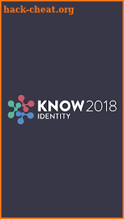KNOW Identity Conference 2018 screenshot