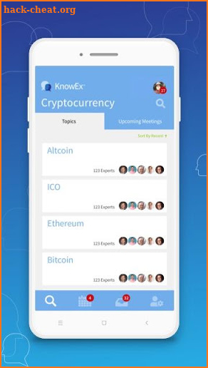 KnowEx-The Knowledge Exchange screenshot