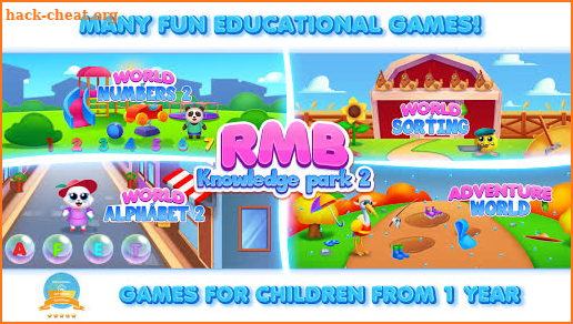 Knowledge Park 2 for Baby & Toddler - RMB Games 👶 screenshot