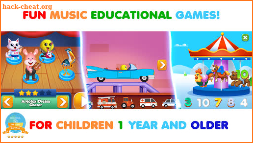 Knowledge Park 3 - racing & dancing games for kids screenshot