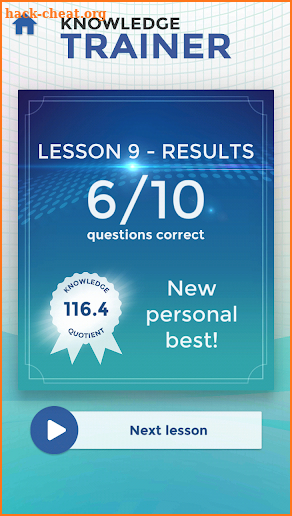 Knowledge Trainer: Trivia screenshot