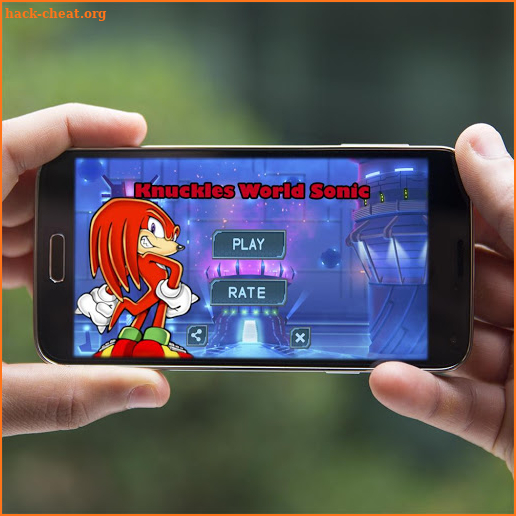 Knuckles World Sonic screenshot