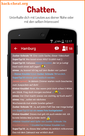 Knuddels - Chat. Play. Flirt. screenshot