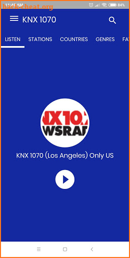 KNX 1070 AM News Radio screenshot