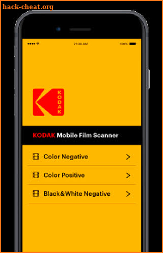 KODAK Mobile Film Scanner screenshot