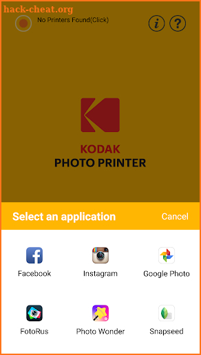 KODAK Printer Mini screenshot