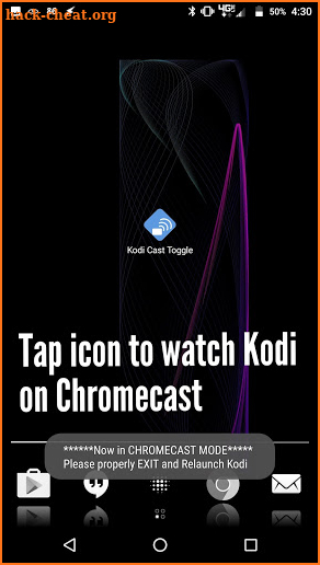 Kodi Cast Toggle screenshot