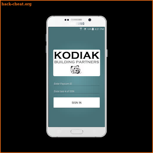 Kodiak App screenshot