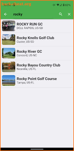 Kodiak Golf screenshot