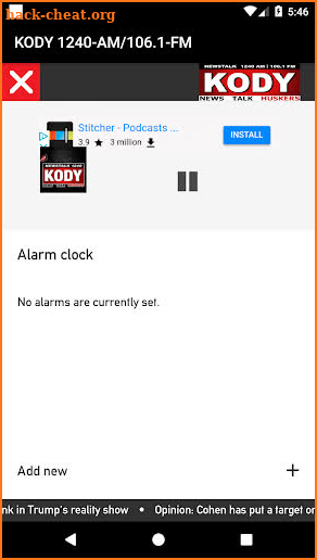 KODY 1240-AM/106.1-FM screenshot