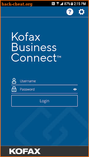 Kofax Business Connect screenshot