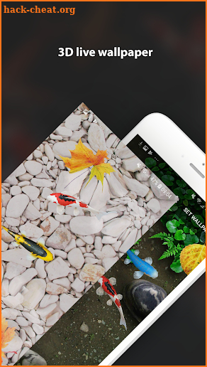 Koi Acquario Live Wallpaper screenshot