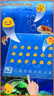 Koi Fish Keyboard Theme screenshot