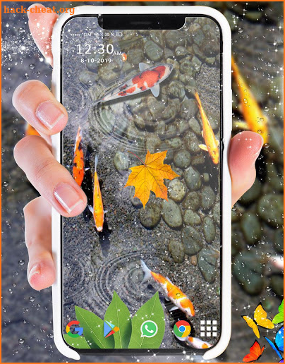 Koi Fish Live Wallpapers | 3D Koi Fish Backgrounds screenshot