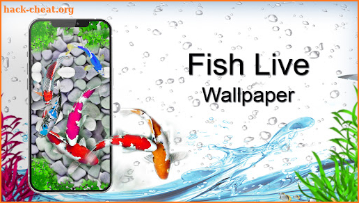 Koi Pet Fish Live Wallpaper screenshot