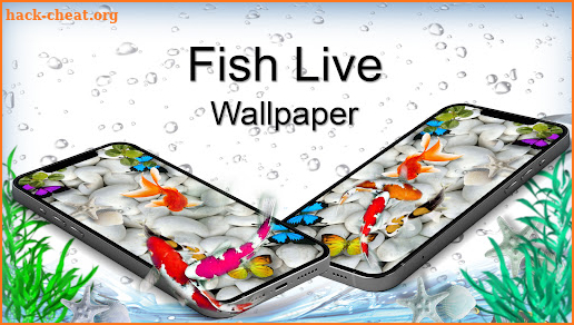 Koi Pet Fish Live Wallpaper screenshot