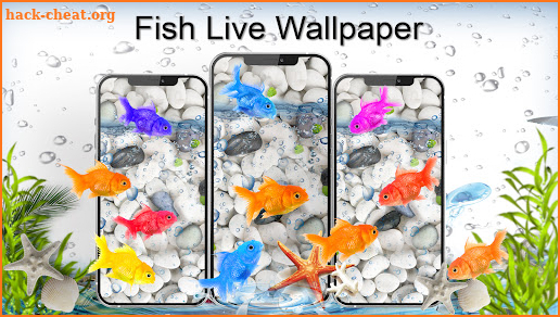 Koi Pet Fish Live Wallpaper screenshot
