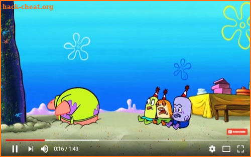 Koleksi Video Sponge Terbaru screenshot