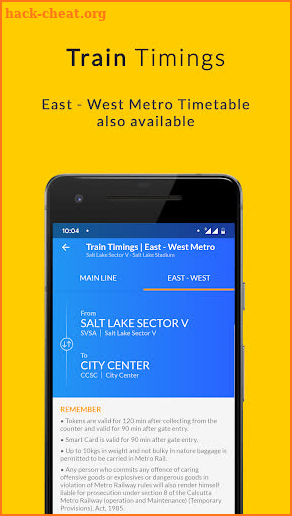 Kolkata Metro screenshot