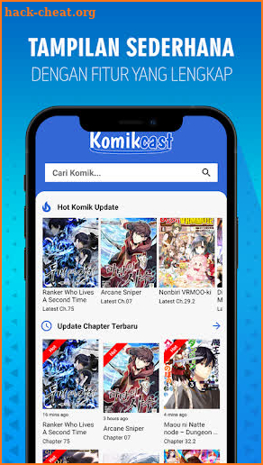 Komikcast - Aplikasi Baca Komik Bahasa Indonesia screenshot