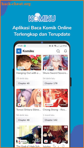 Komiku ID : Baca Komik + Notifikasi Update screenshot
