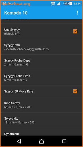 Komodo 10 Chess Engine screenshot