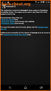 Komodo 8 Chess Engine screenshot