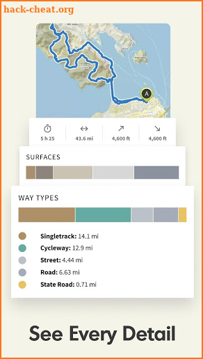 Komoot — Cycling, Hiking & Mountain Biking Maps screenshot