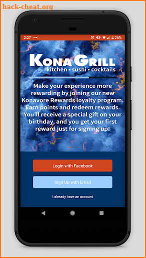 Konavore Rewards screenshot