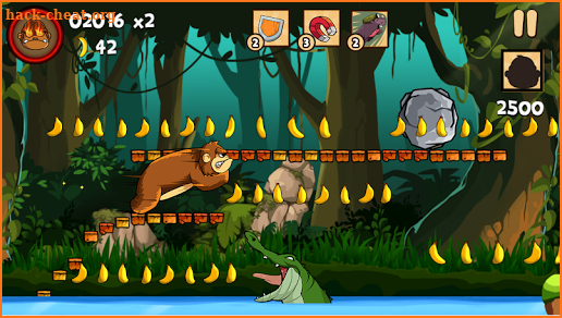 Kong rush - banana run screenshot