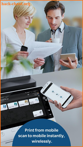 Konica Minolta Mobile Print screenshot