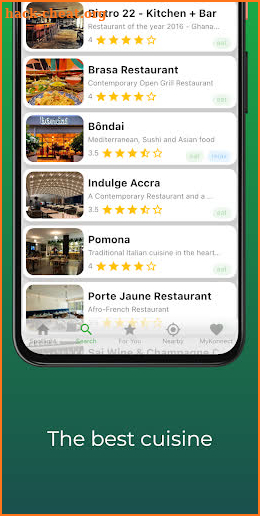 Konnect - Ghana Food & Events screenshot