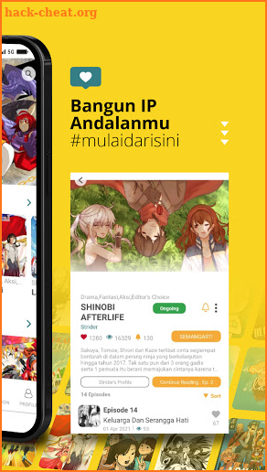 KOOMIK - Portal Berbagi Komik Indonesia screenshot