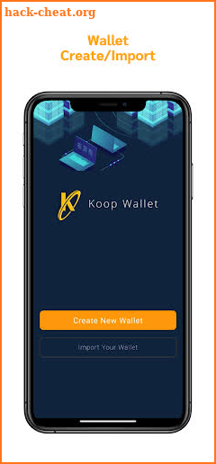 KOOP Wallet screenshot