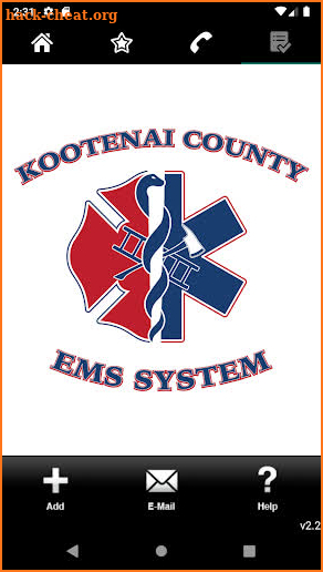 Kootenai County EMS System screenshot