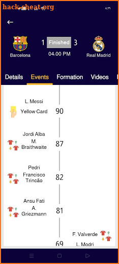 Kora Goal - Live Scores‏ screenshot