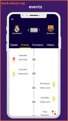 Kora Goal - Sports Live Scores‏ screenshot