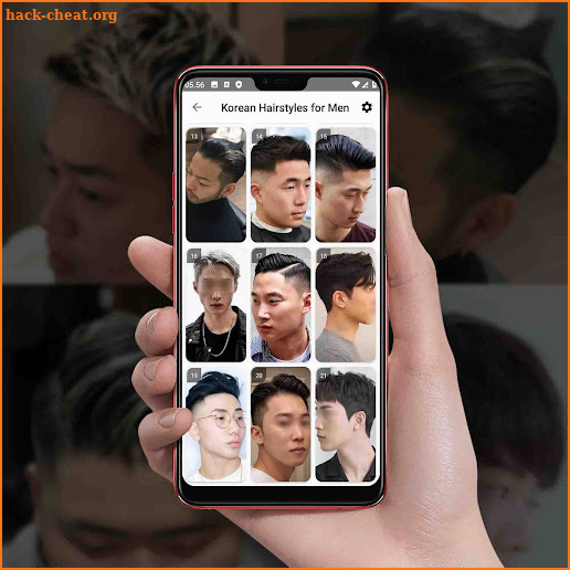 Korean Hairstyles for Men screenshot