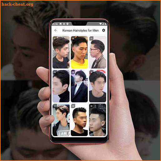 Korean Hairstyles for Men screenshot