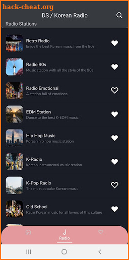 Korean Radio screenshot