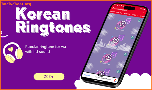 Korean Ringtone 2024 screenshot