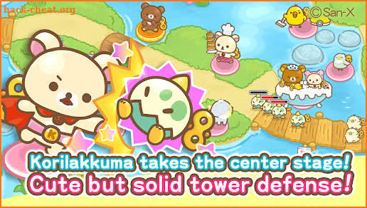 Korilakkuma Tower Defense screenshot