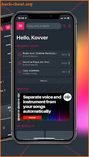 Kovver App screenshot