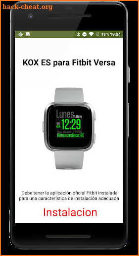 KOX ES para Fitbit Versa y Versa Lite screenshot