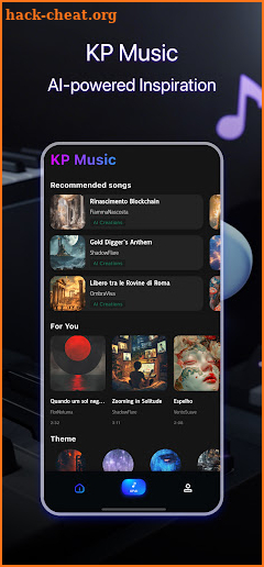 KP Music AI: AI Song Generator screenshot