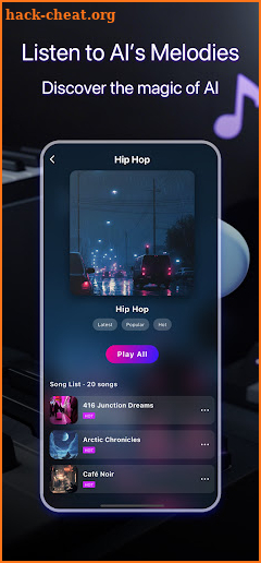 KP Music AI: AI Song Generator screenshot