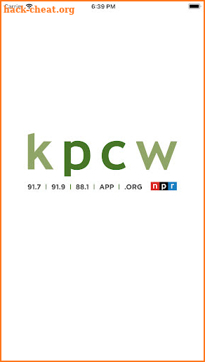 KPCW Public Radio App screenshot