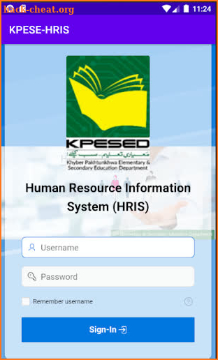 KPESE-HRIS screenshot