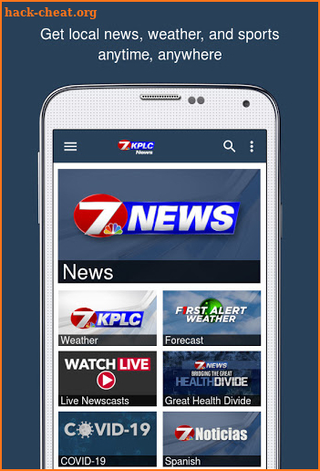KPLC 7 News screenshot
