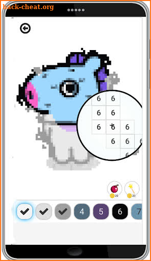 KPOP Army - Pixel Art Color By Number screenshot